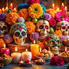 Símbolos del Día de los Muertos